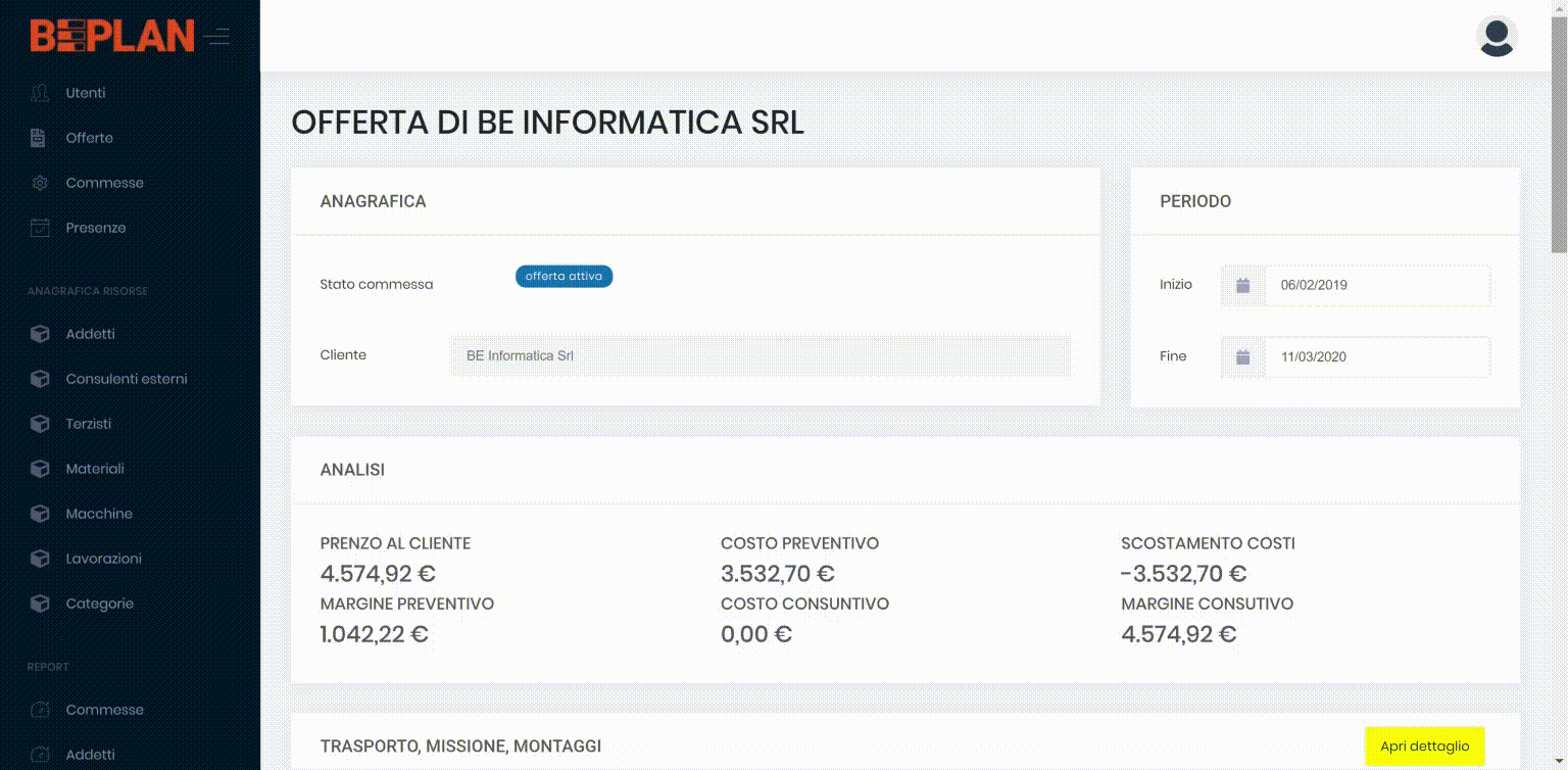 Analytics e Report